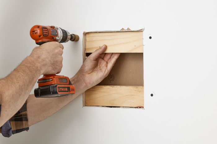 Drywall hole oneprojectcloser Drywall hole oneprojectcloser