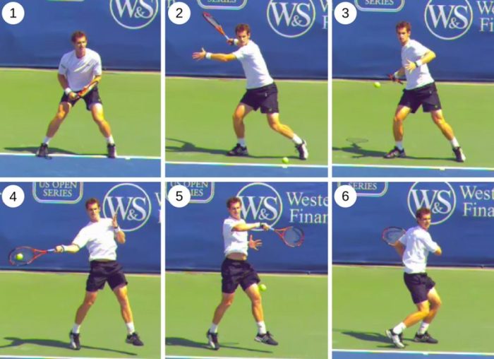 Forehand backhand strokes